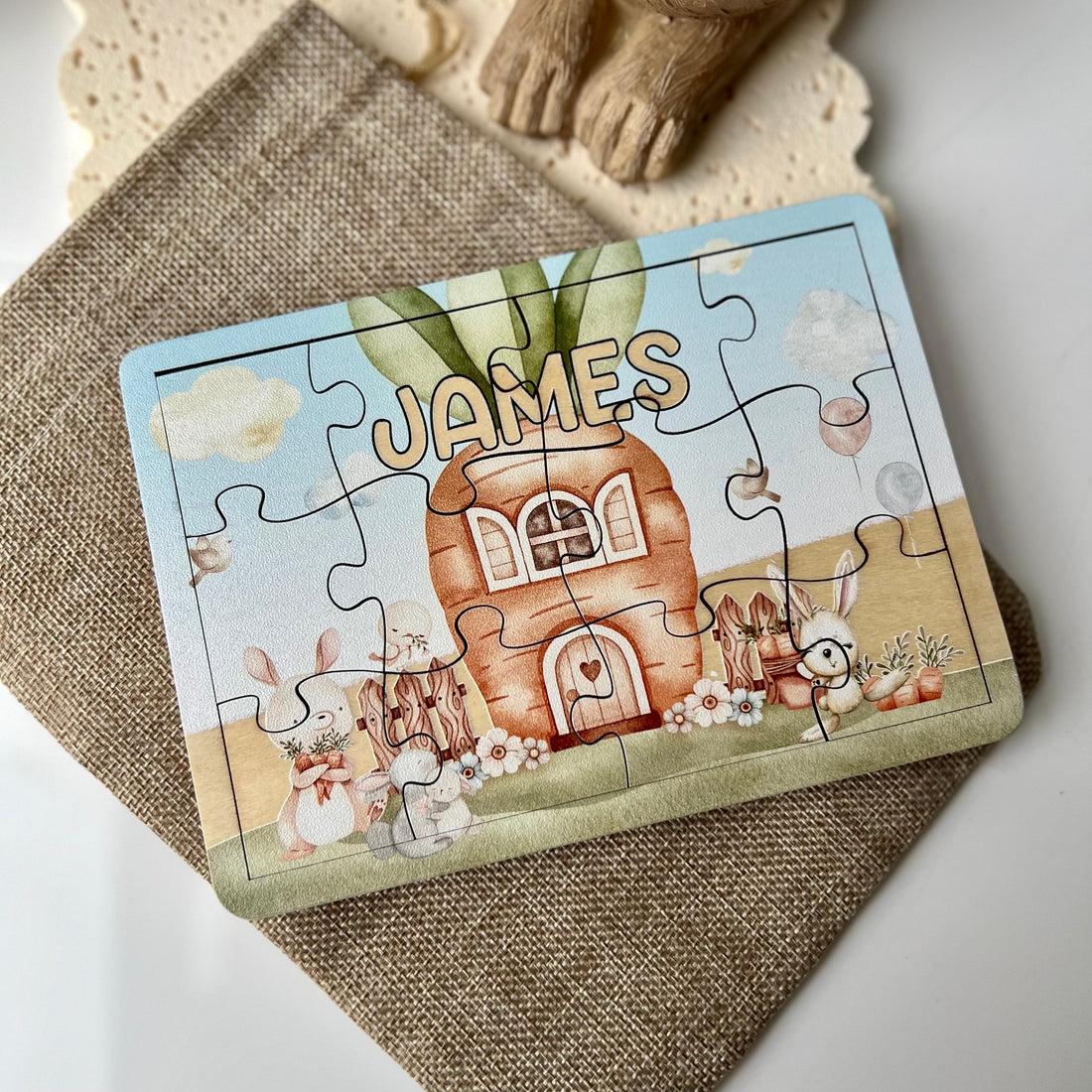 Children’s Wooden Easter Puzzle