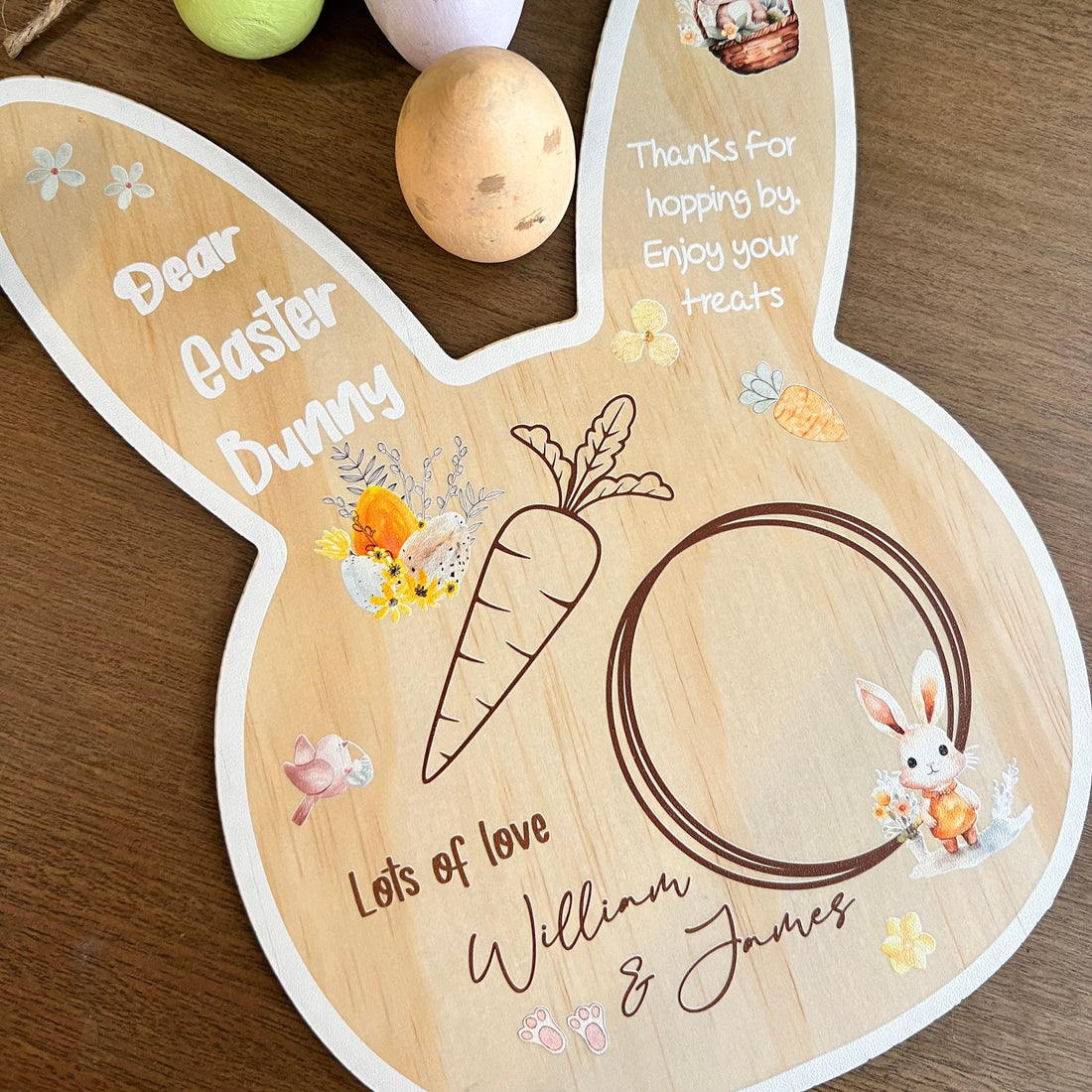 Easter Bunny Treat Board