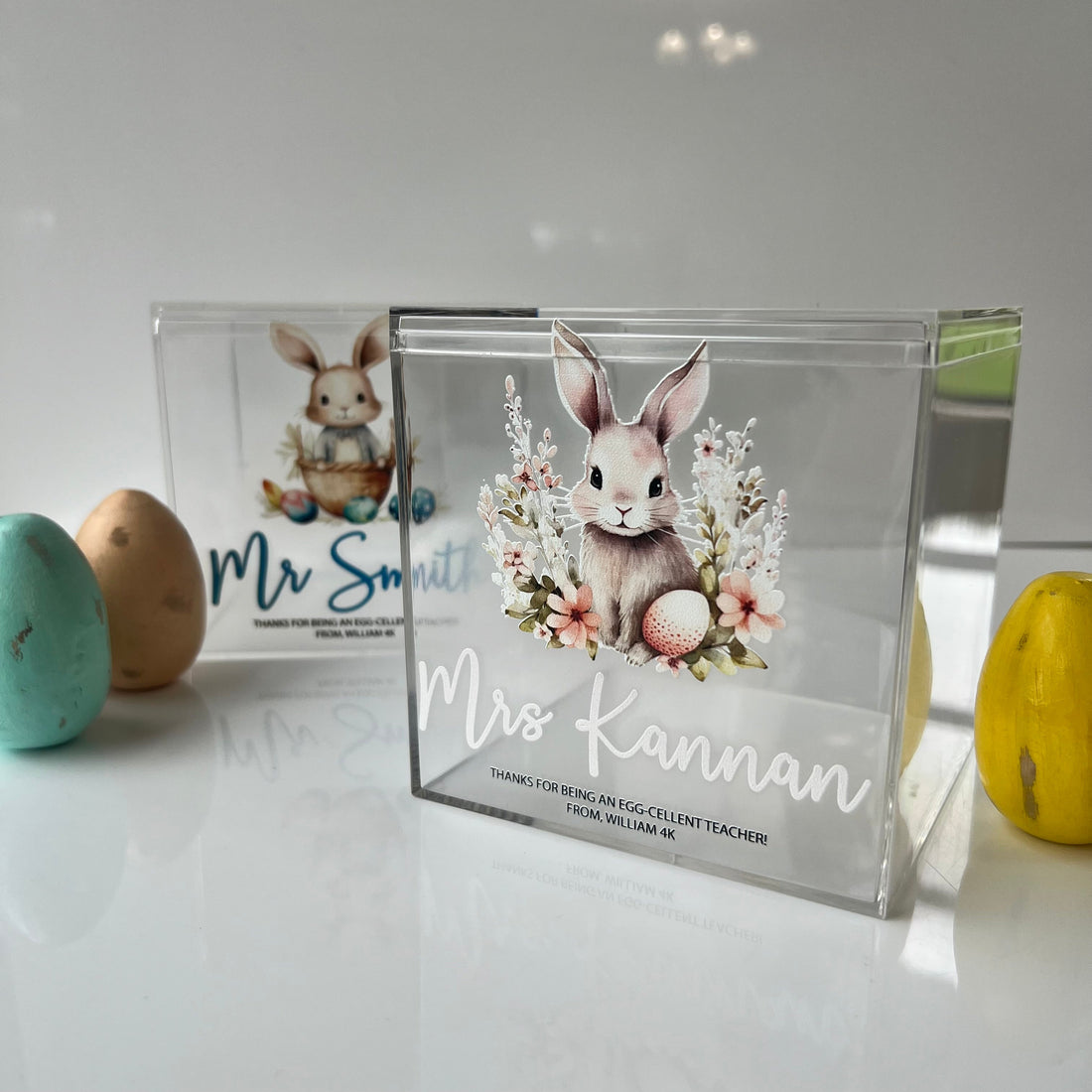 Teachers Acrylic Easter Box