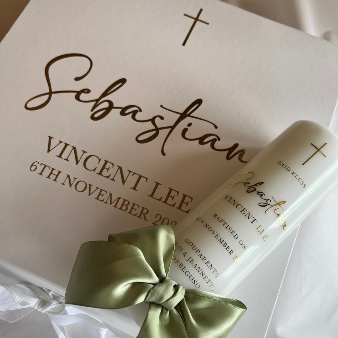 Christening White Box Plus Package