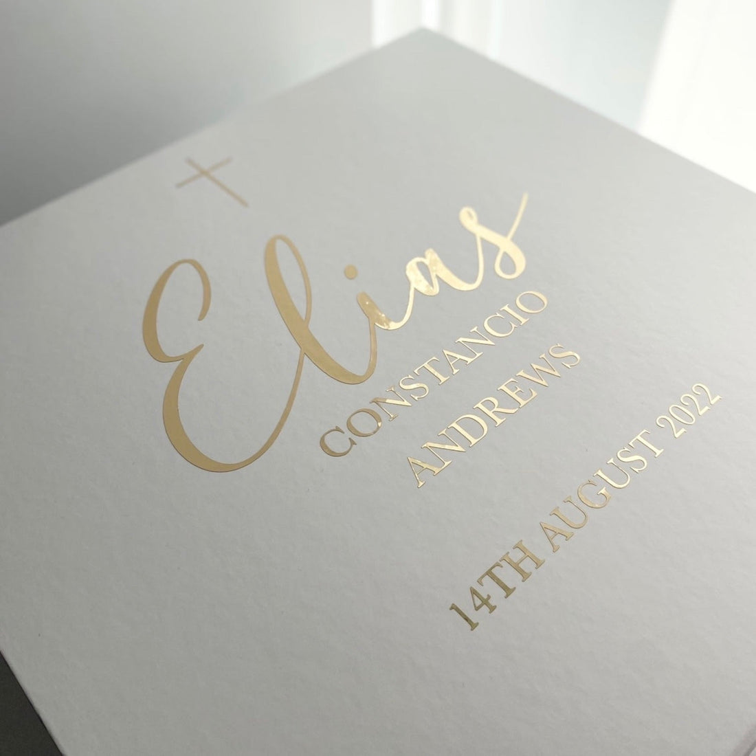 Christening White Box Package