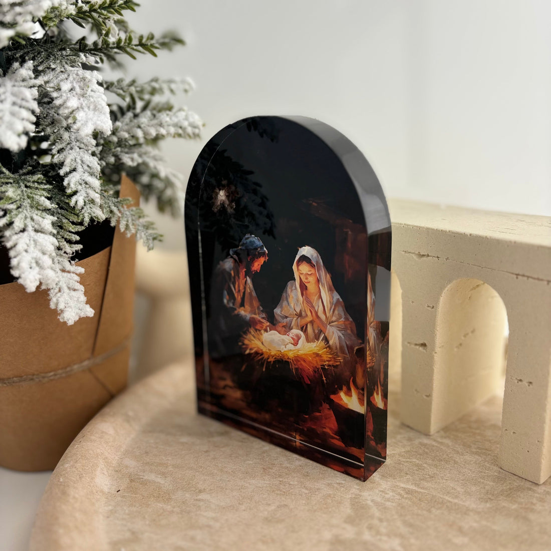 Nativity Acrylic Arch
