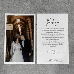 Customised Thank You Cards